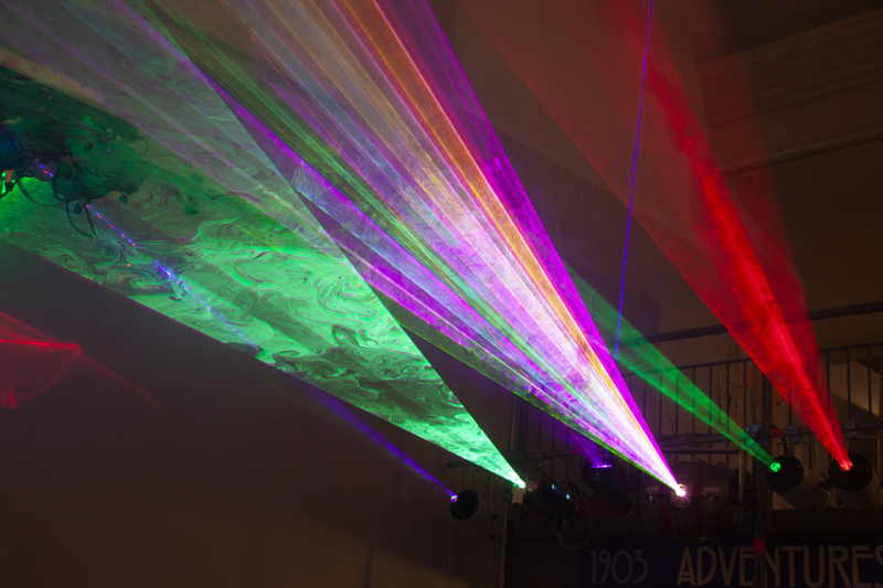 Maker Faire Beam show at Henry Ford Museum