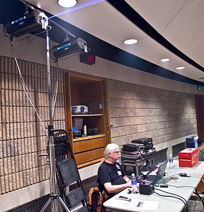 Laser-station